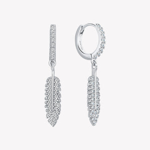 Pluma Sallantılı Küpe