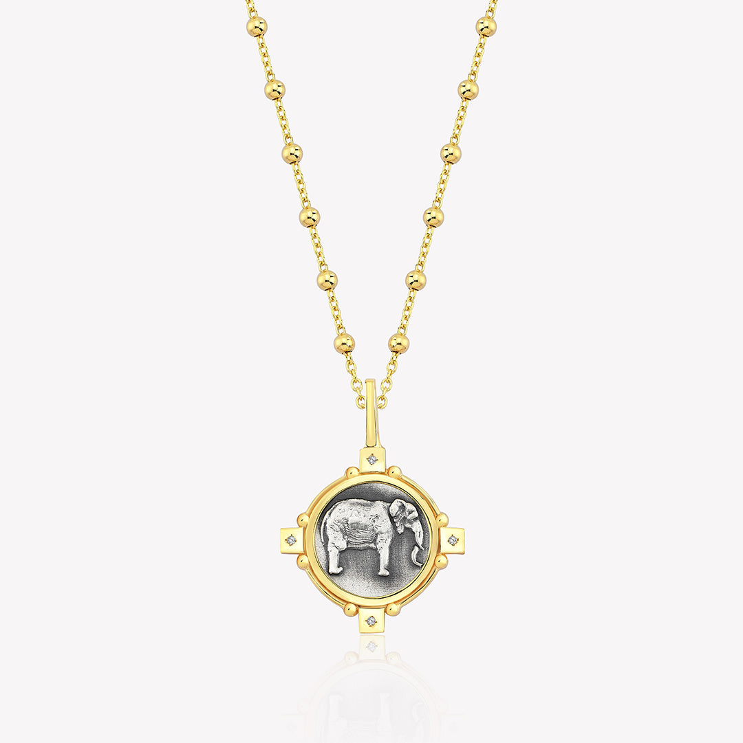 Fil Medallion Necklace
