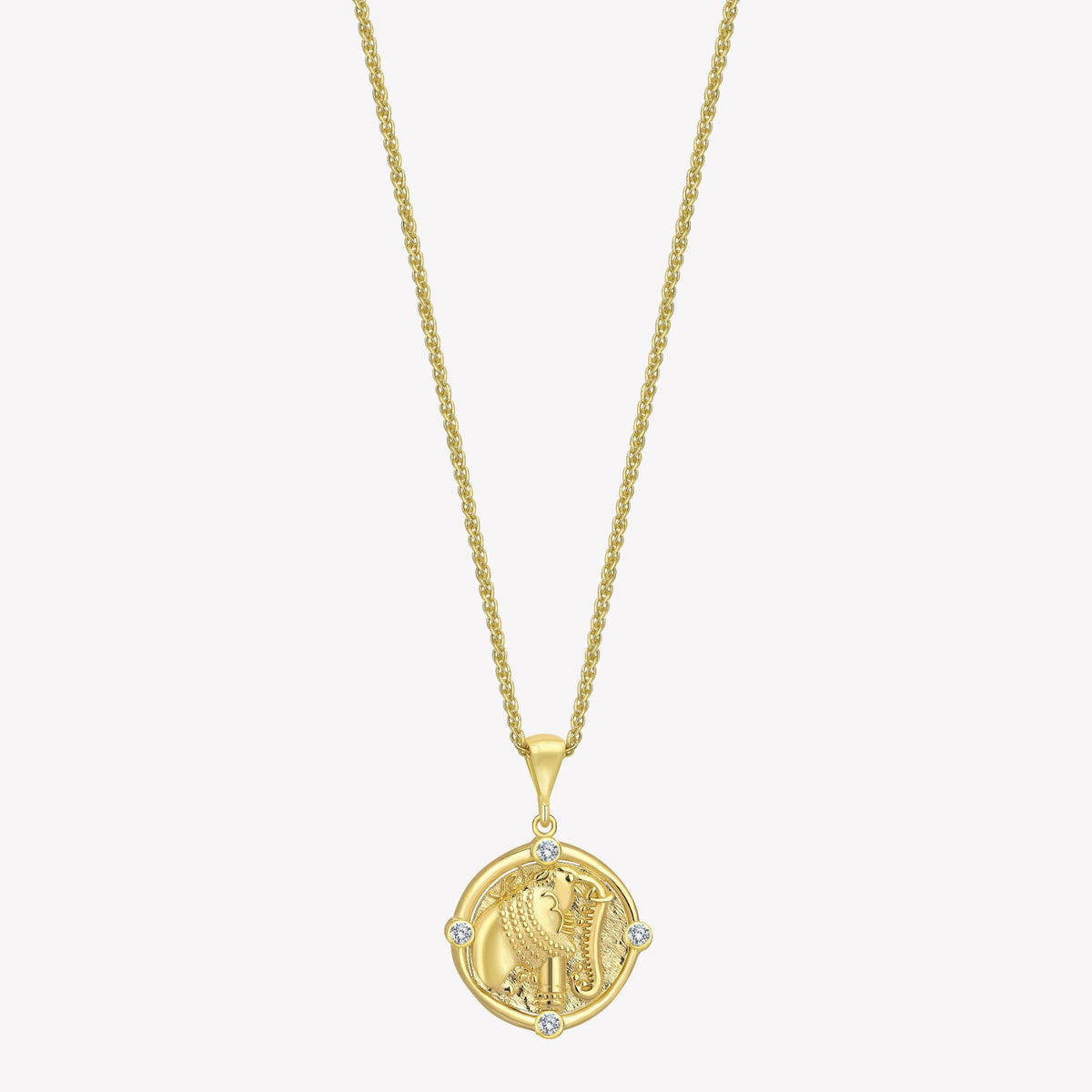 Luck Fili Medallion Necklace