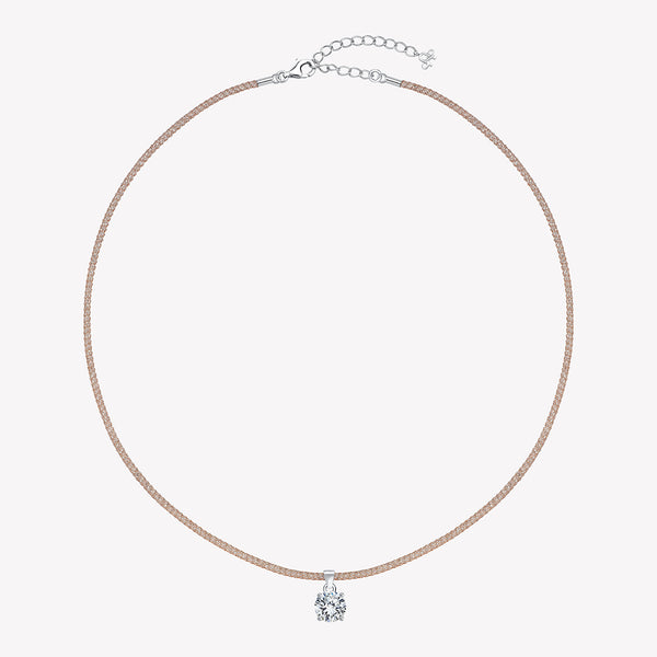 Matisse Taşlı İp Choker Kolye