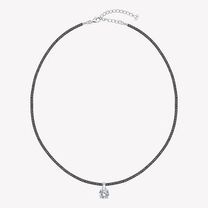 Matisse Taşlı İp Choker Kolye
