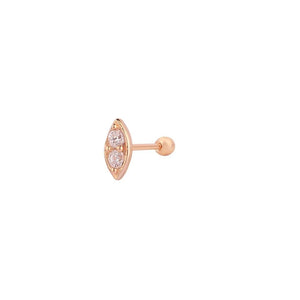 Mini Oval Tragus Küpe