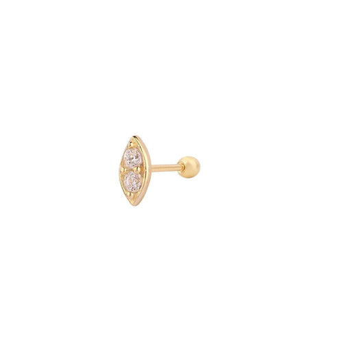 Mini Oval Tragus Küpe